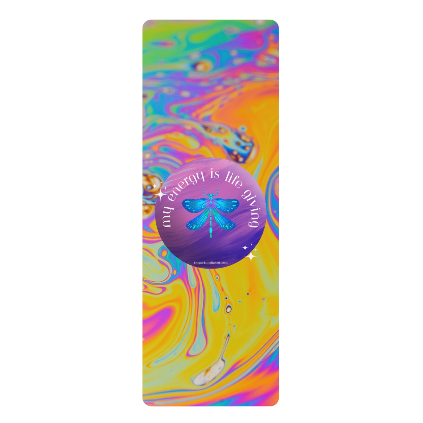"My Energy Is Life Giving" Yoga Mat