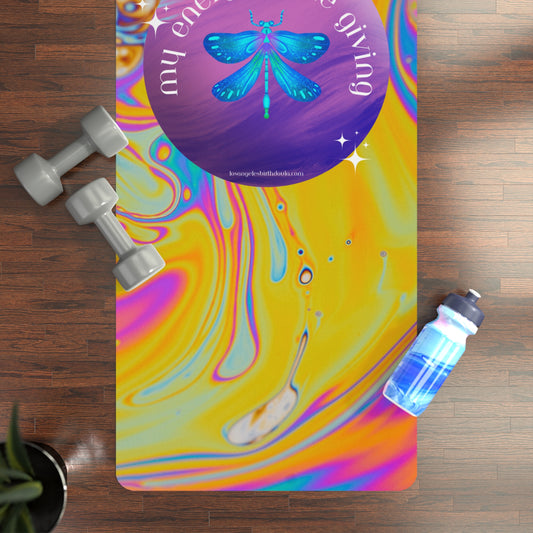 "My Energy Is Life Giving" Yoga Mat