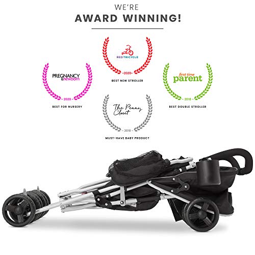 Jeep Scout Double Stroller, Lunar Burgundy