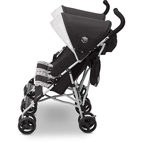 Jeep Scout Double Stroller, Lunar Burgundy