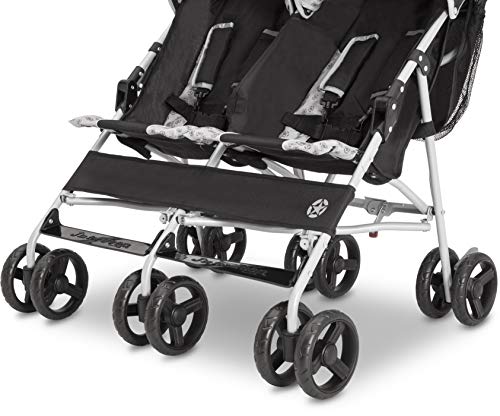Jeep Scout Double Stroller, Lunar Burgundy