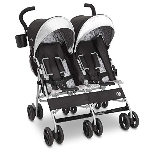 Jeep Scout Double Stroller, Lunar Burgundy