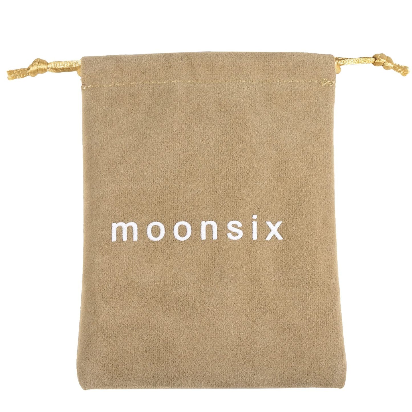 moonsix 7 Crystal Raw Stones Wind Chime for Home Garden Decor Hanging Healing Wind Chimes Outdoor Indoor, 17-22 inch