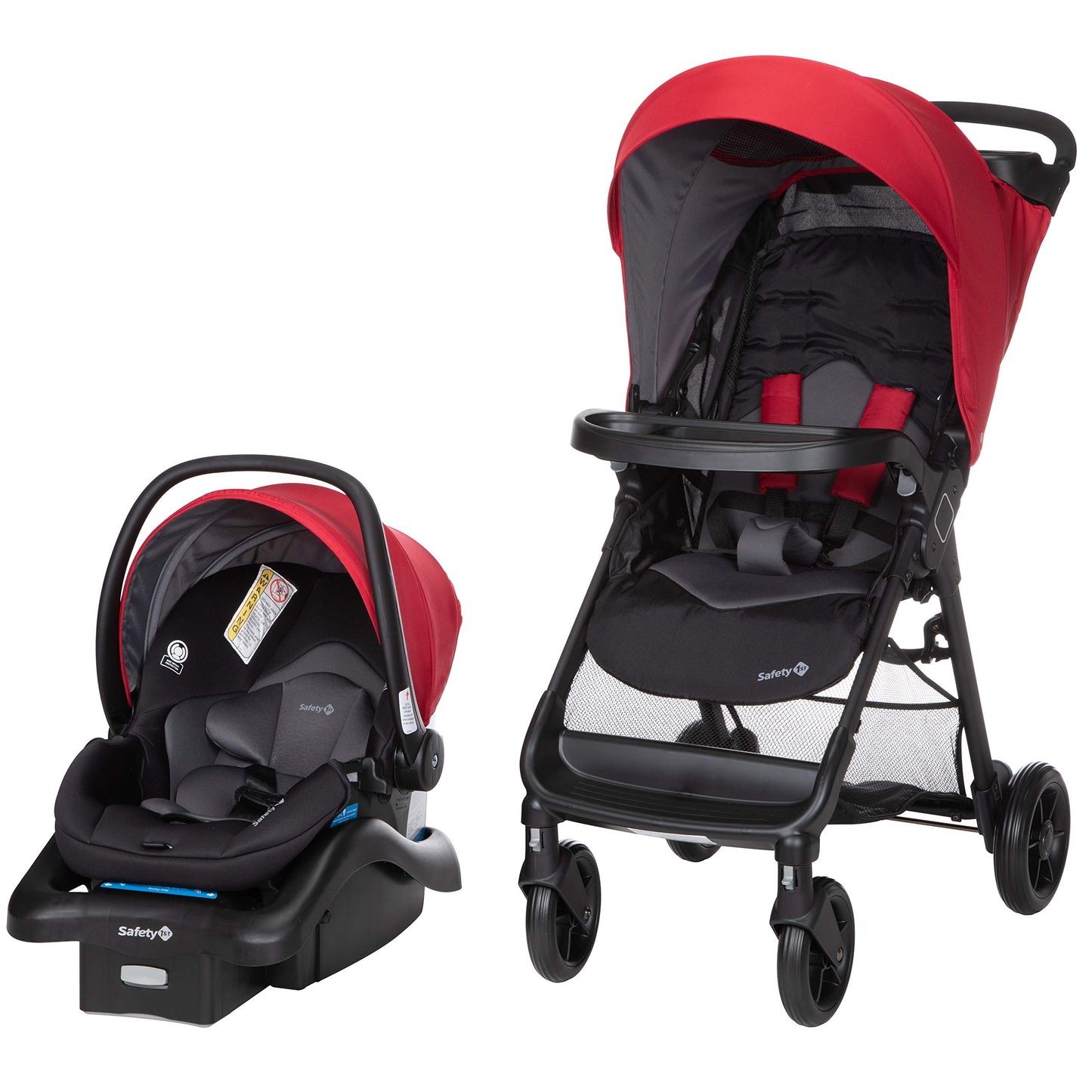 Safety 1st Smooth Ride Travel System Stroller and Car Seat OnBoard 35 LT - Efficient Infant Car Seat Stroller and Infant Car Seat and Stroller Combo, Monument